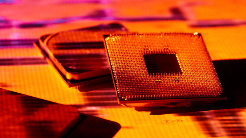 An AMD CPU.